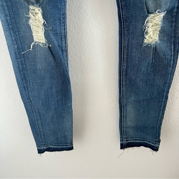 Rag & Bone x Intermix Capri Distressed Jeans Denim 25 - Picture 4 of 15